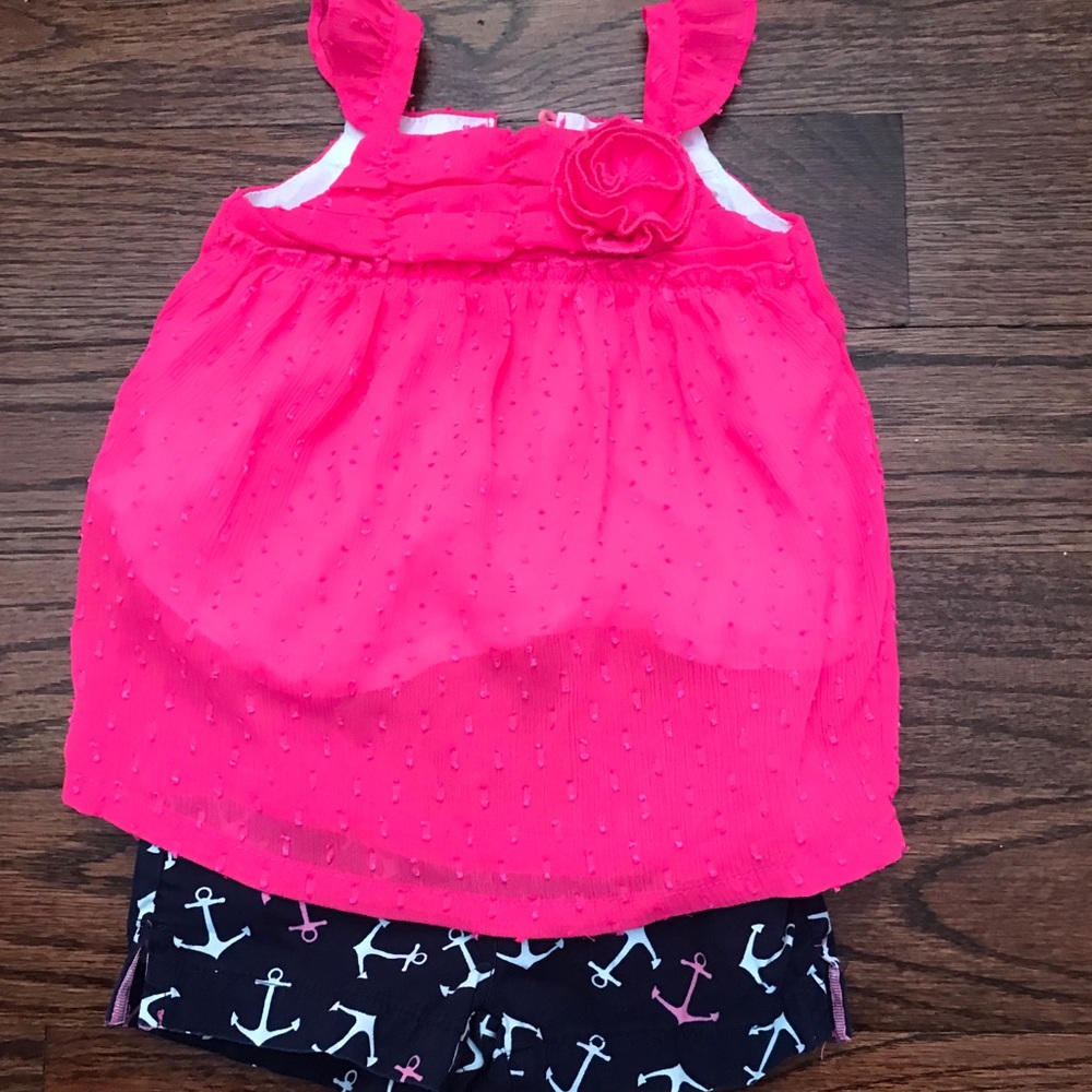 Baby shirt and shorts